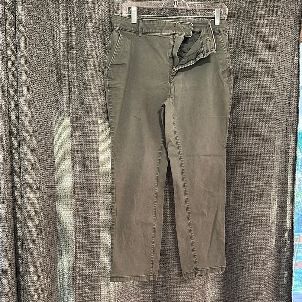 Women’s Green Cropped Pants by Loft